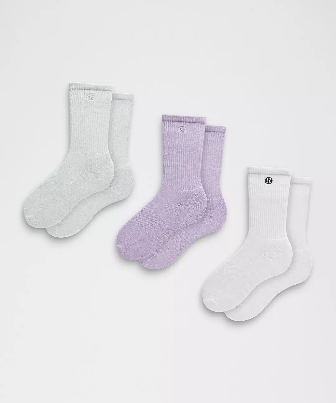 Unisex Daily Essential Crew Socks *3 Pack