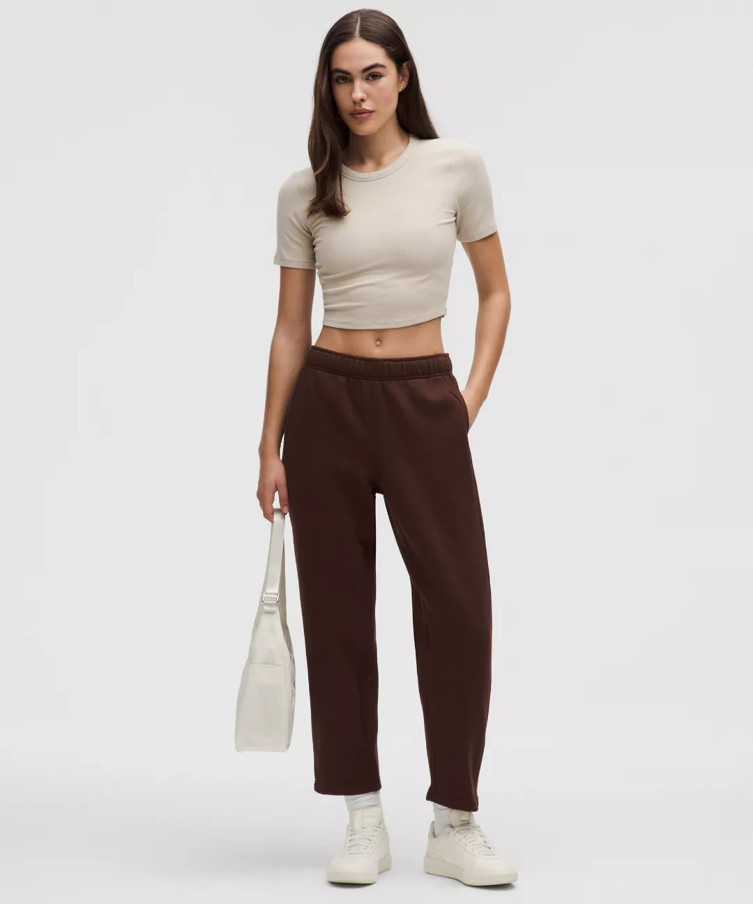 Scuba Mid-Rise Tapered Pant 7/8 Length