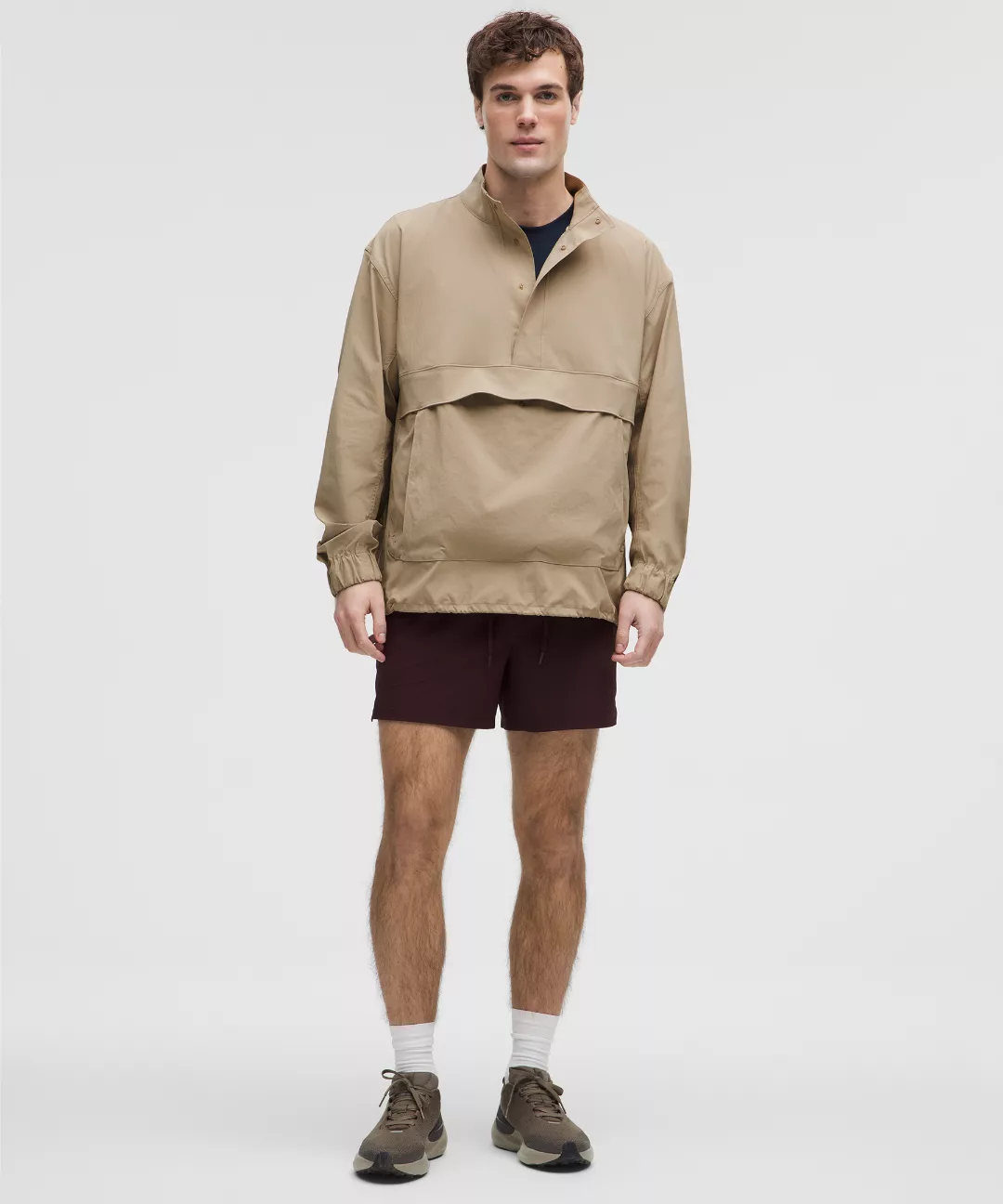 Ripstop Relaxed-Fit Utility Anorak
