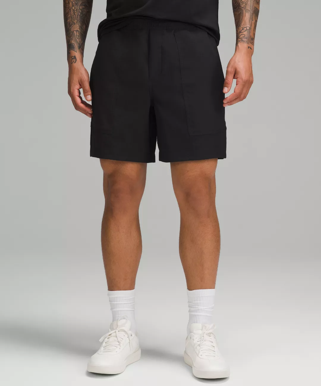 Relaxed-Fit Pull-On Short 7"