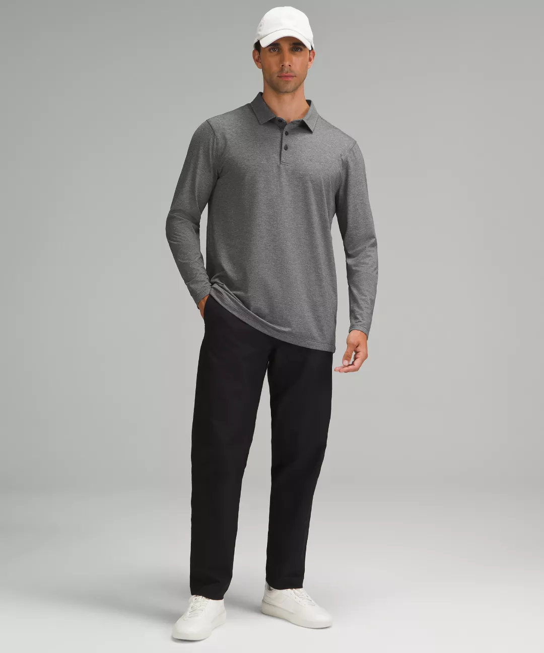 Evolution Long-Sleeve Polo Shirt