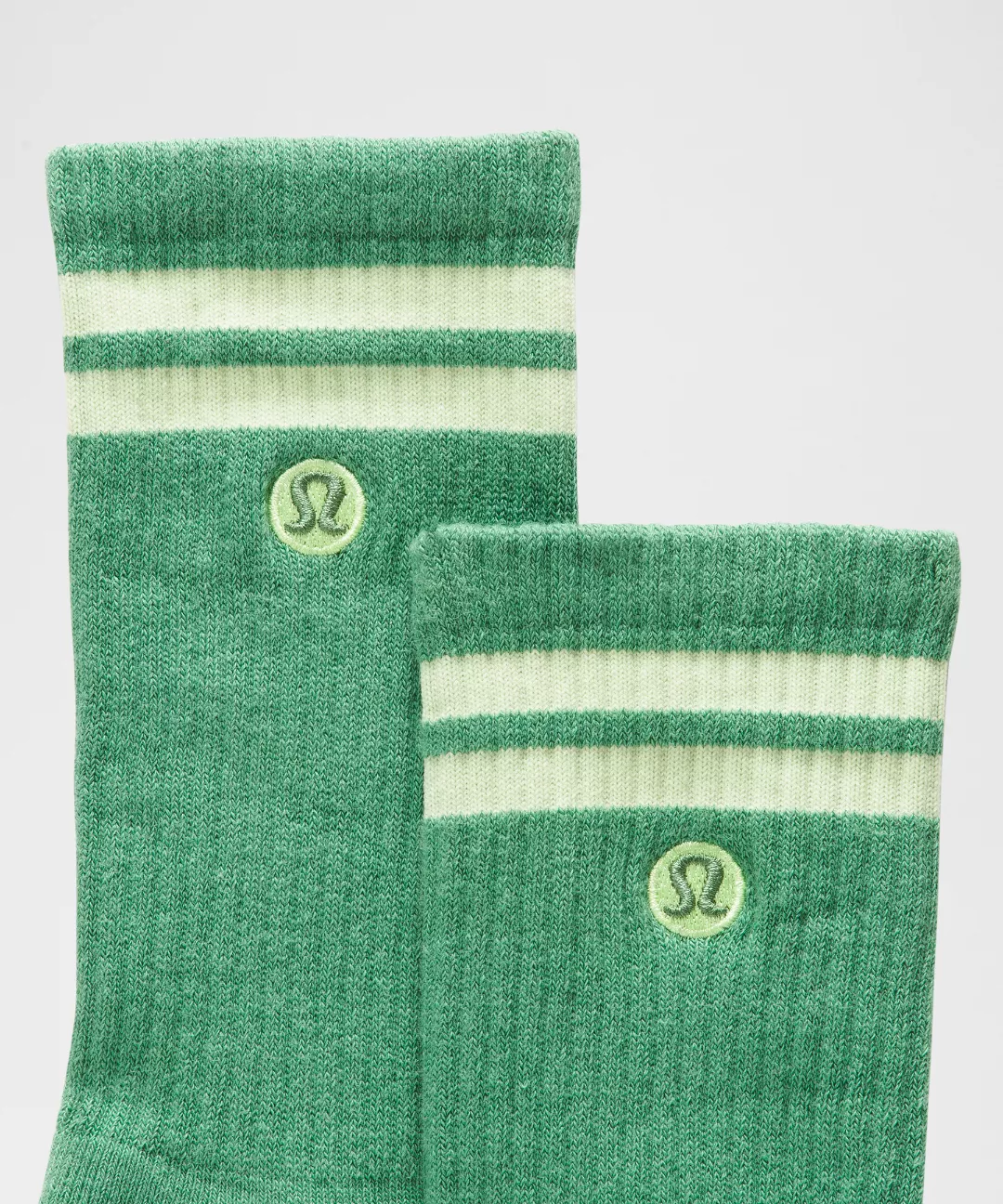 Unisex Daily Essential Crew Socks *Stripe