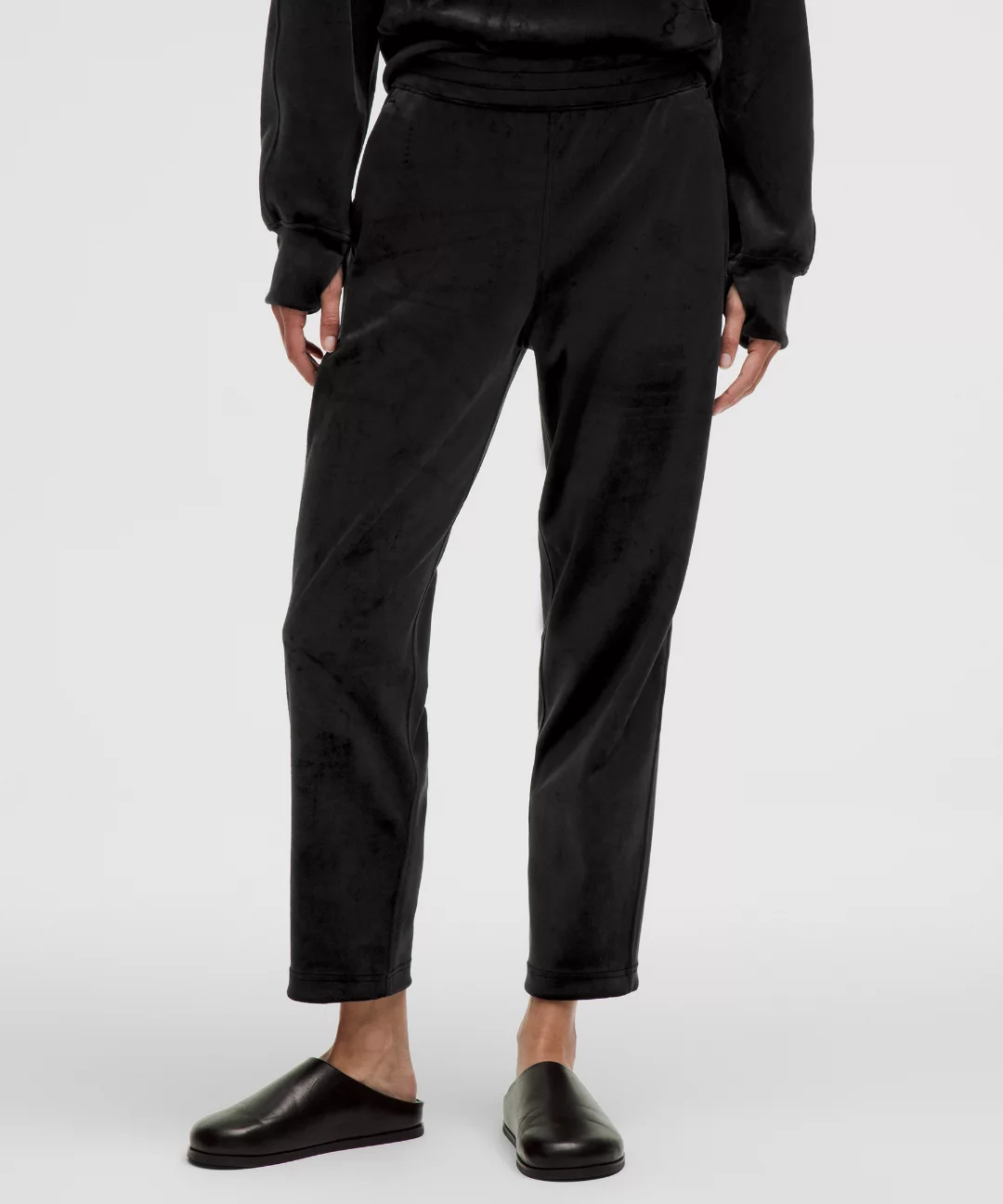 Scuba Straight-Leg Pant 7/8 Length *Velvet