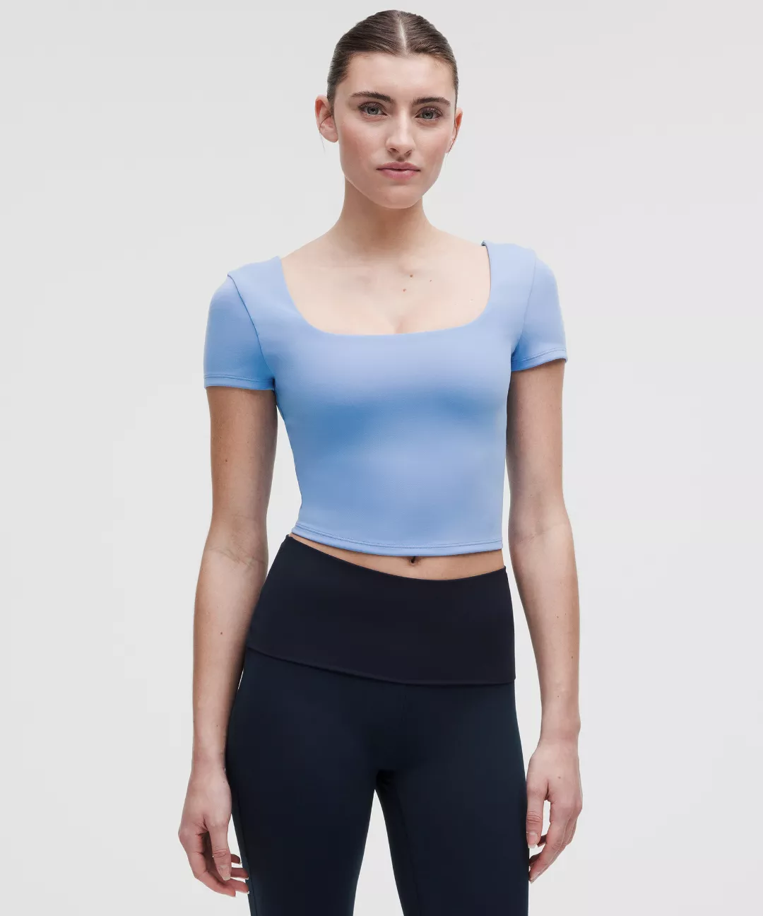 Wunder Under SmoothCover Square-Neck T-Shirt
