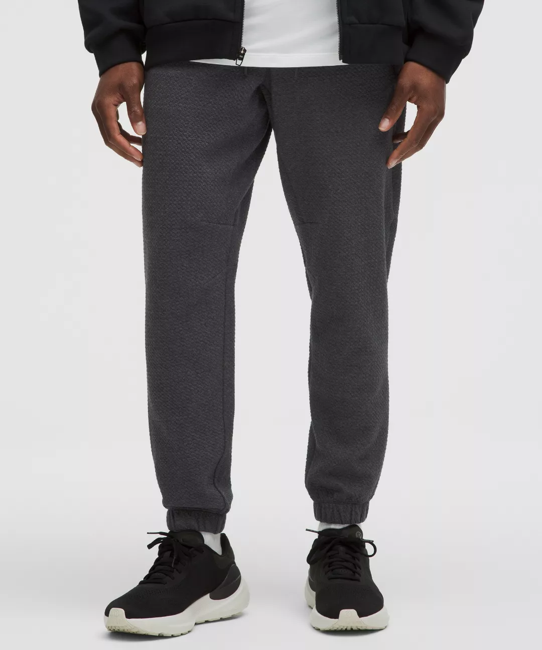 Textured Double-Knit Cotton Jogger *Shorter