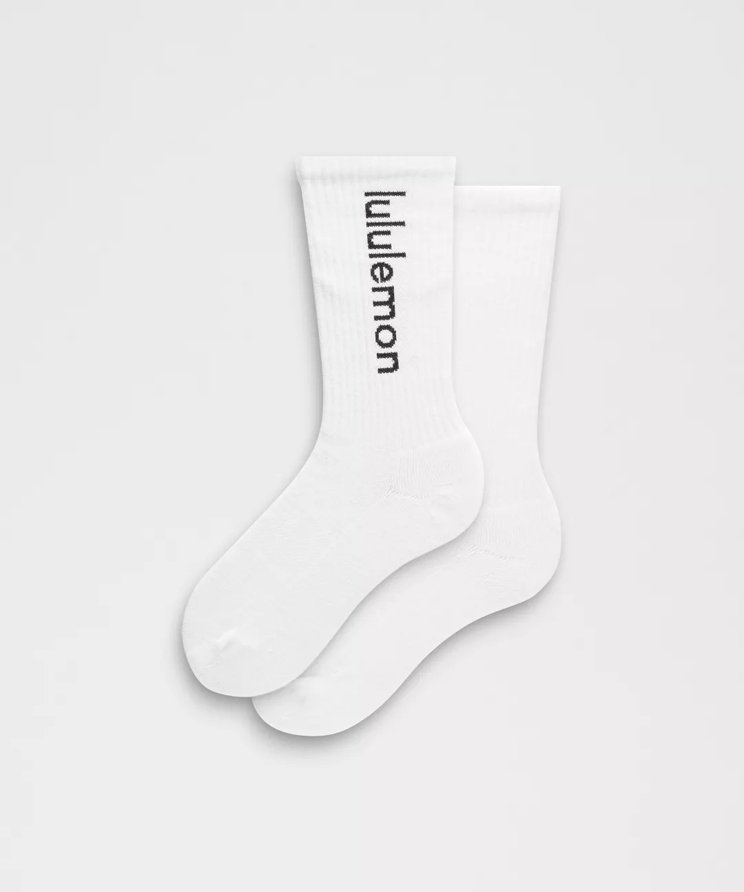Unisex Daily Essential Crew Socks *Wordmark