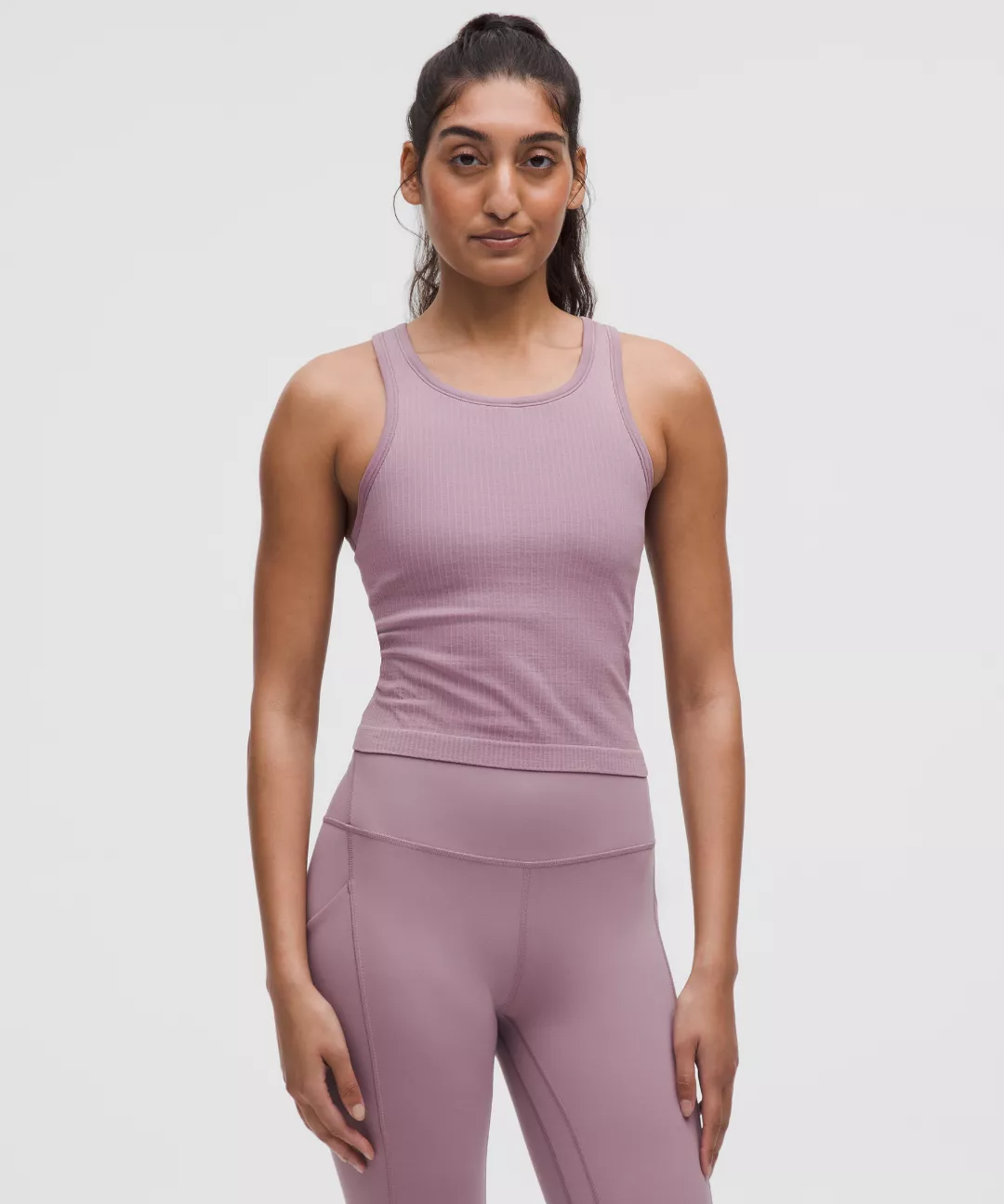Ebb to Street Cropped Racerback Tank Top *Light Support, B/C Cup