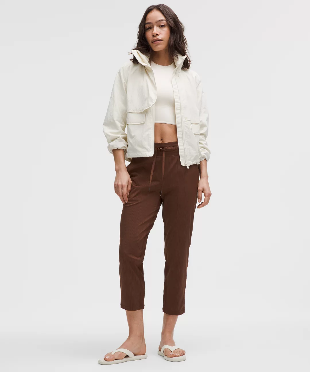 Dance Studio Mid-Rise Cropped Pant