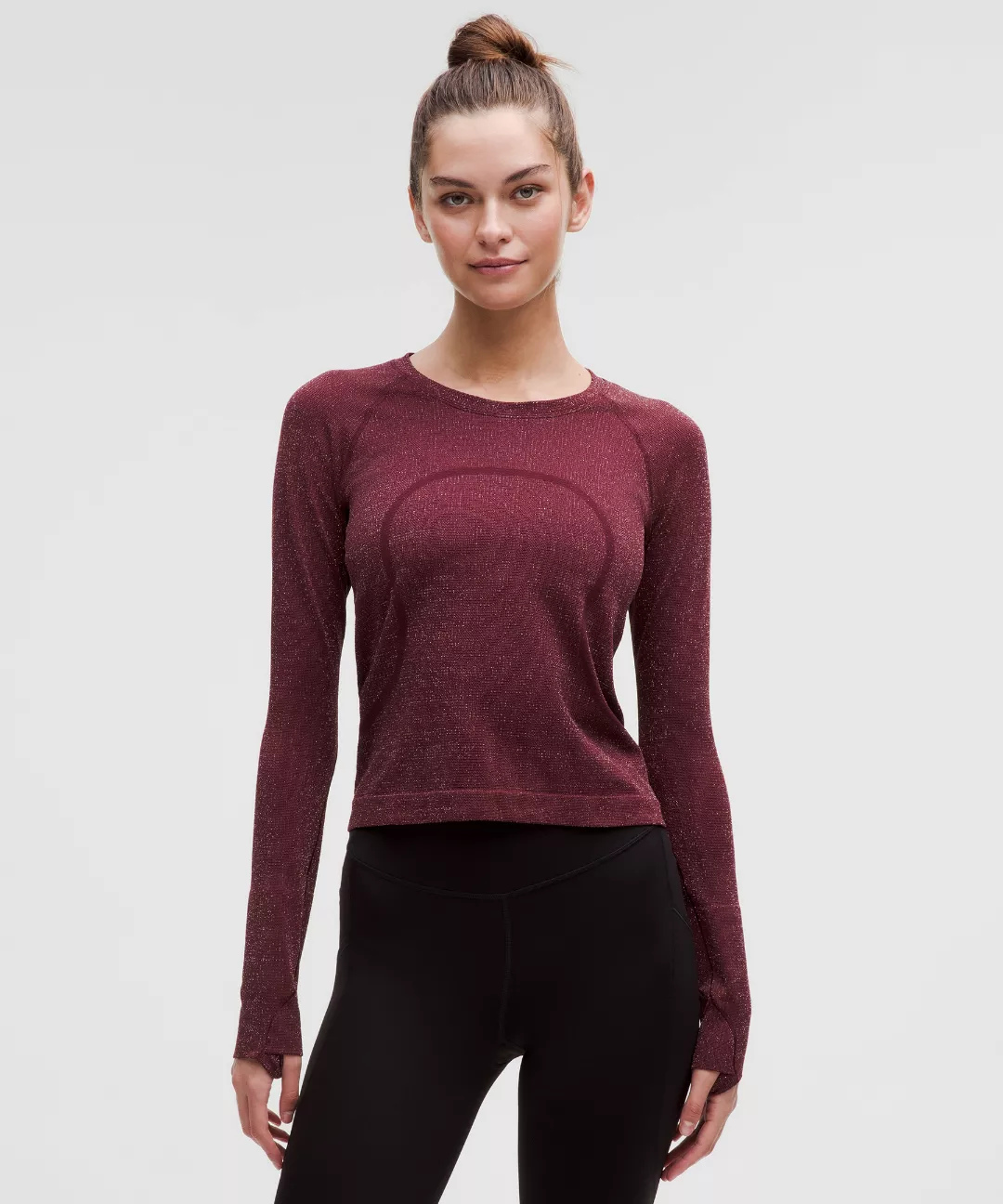 Swiftly Tech Long-Sleeve Shirt 2.0 Waist Length *Sparkle