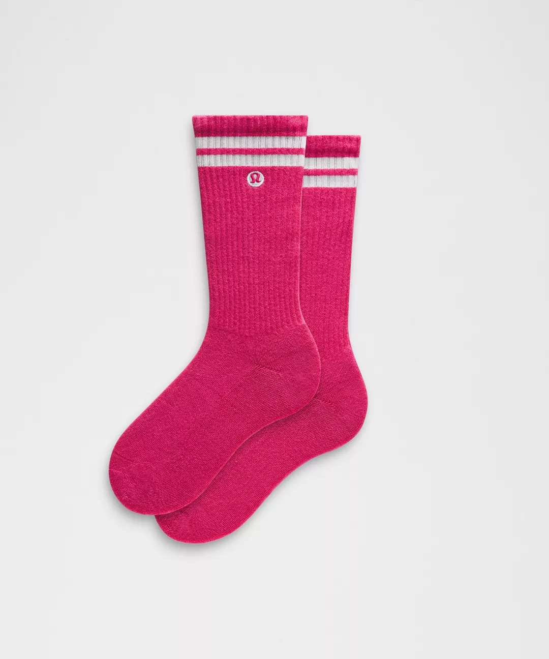 Unisex Daily Essential Crew Socks *Stripe