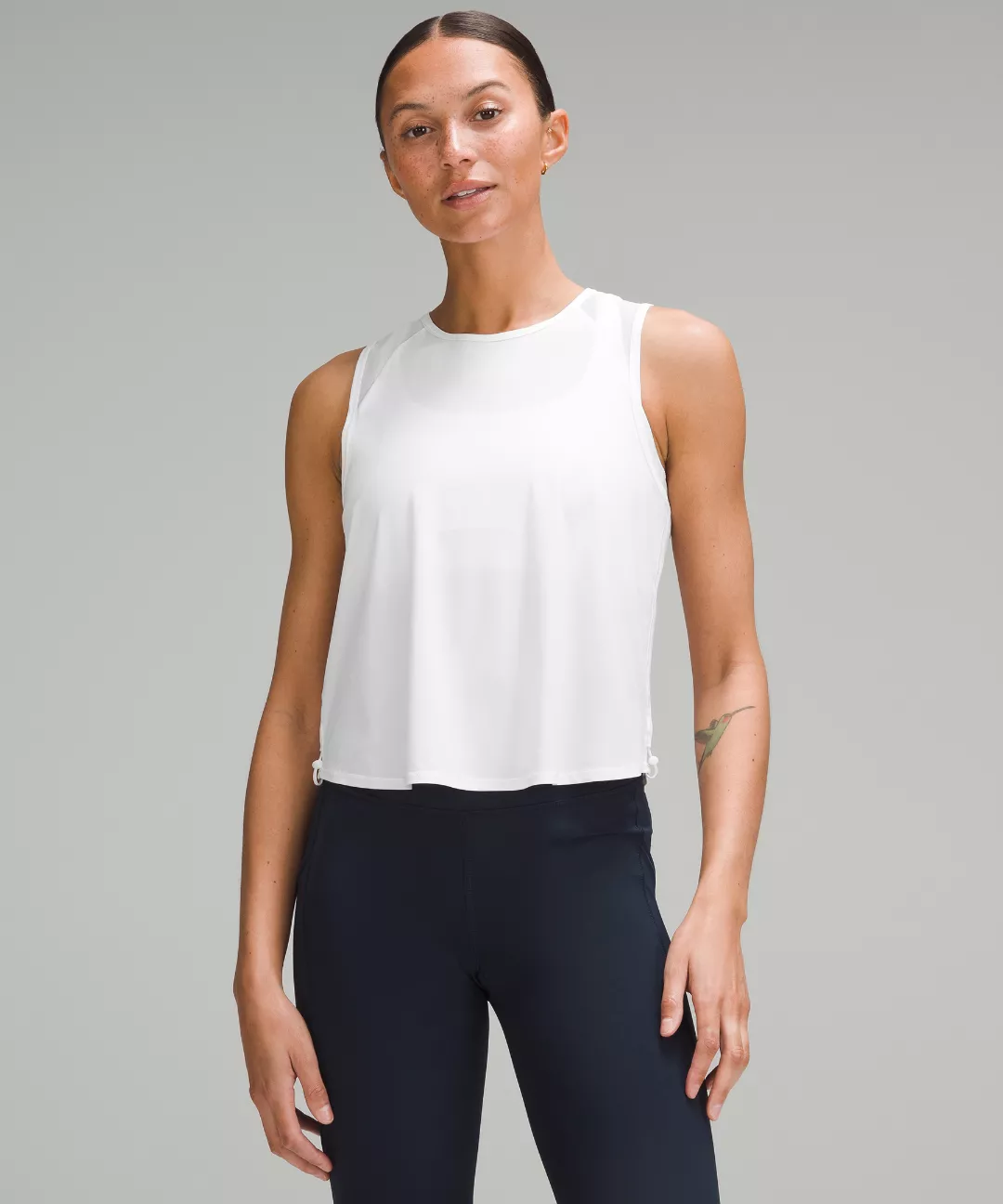 Sculpt Cropped Tank Top *Cinch