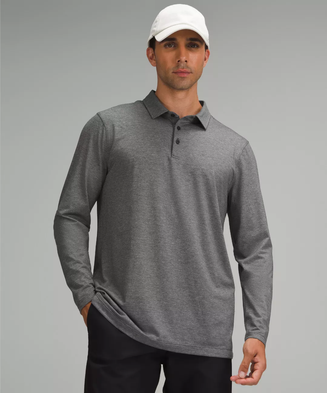 Evolution Long-Sleeve Polo Shirt