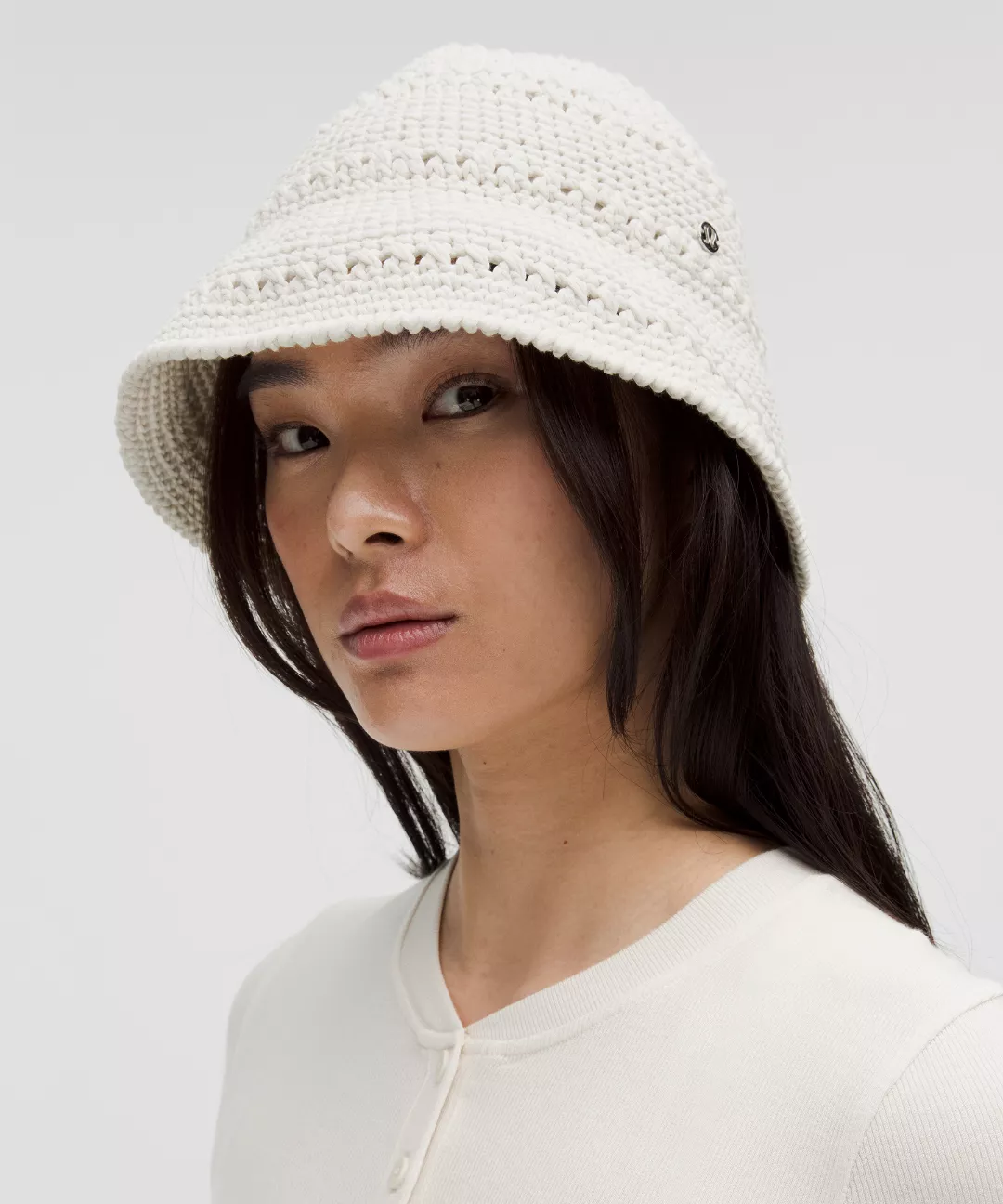 Cotton Crochet Bucket Hat
