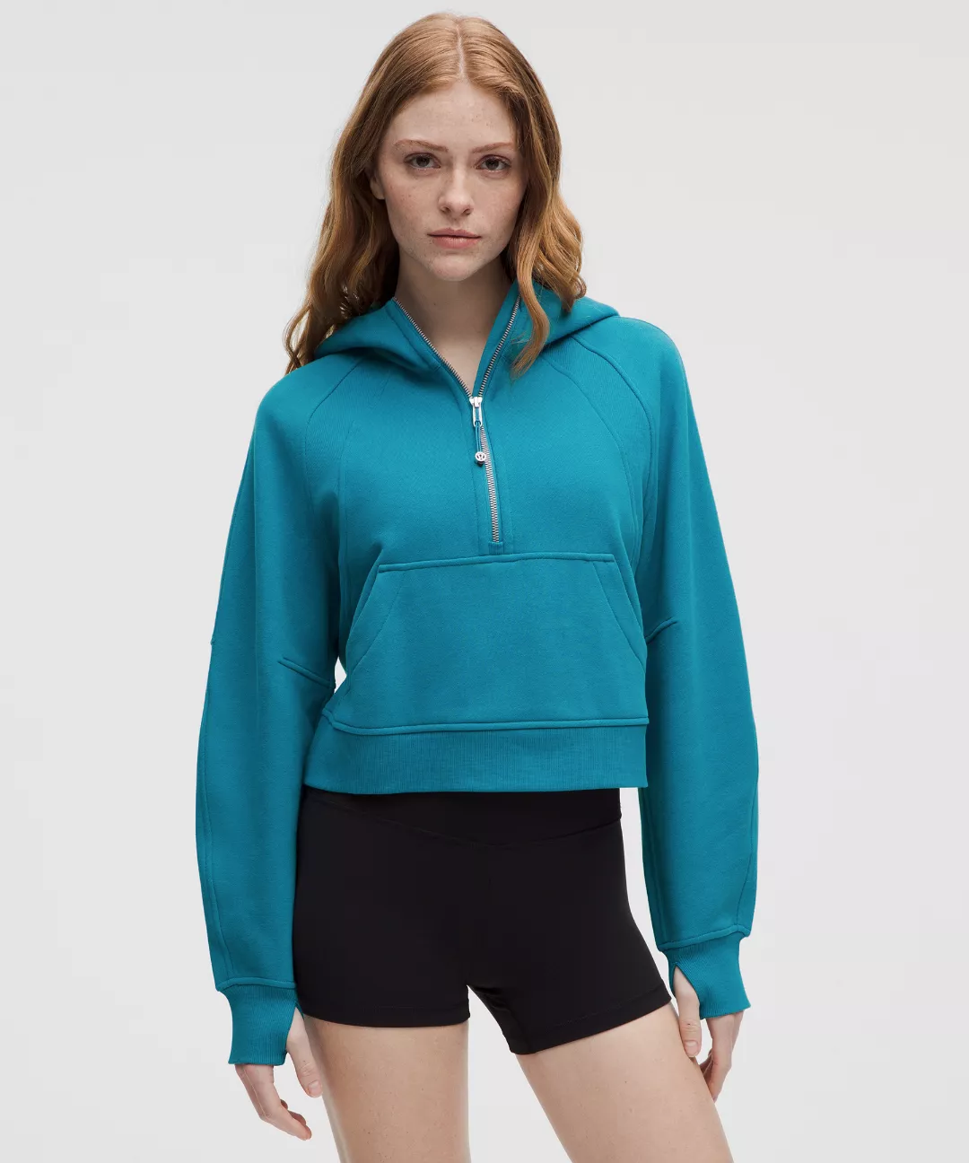 Scuba Oversized Half-Zip Hoodie