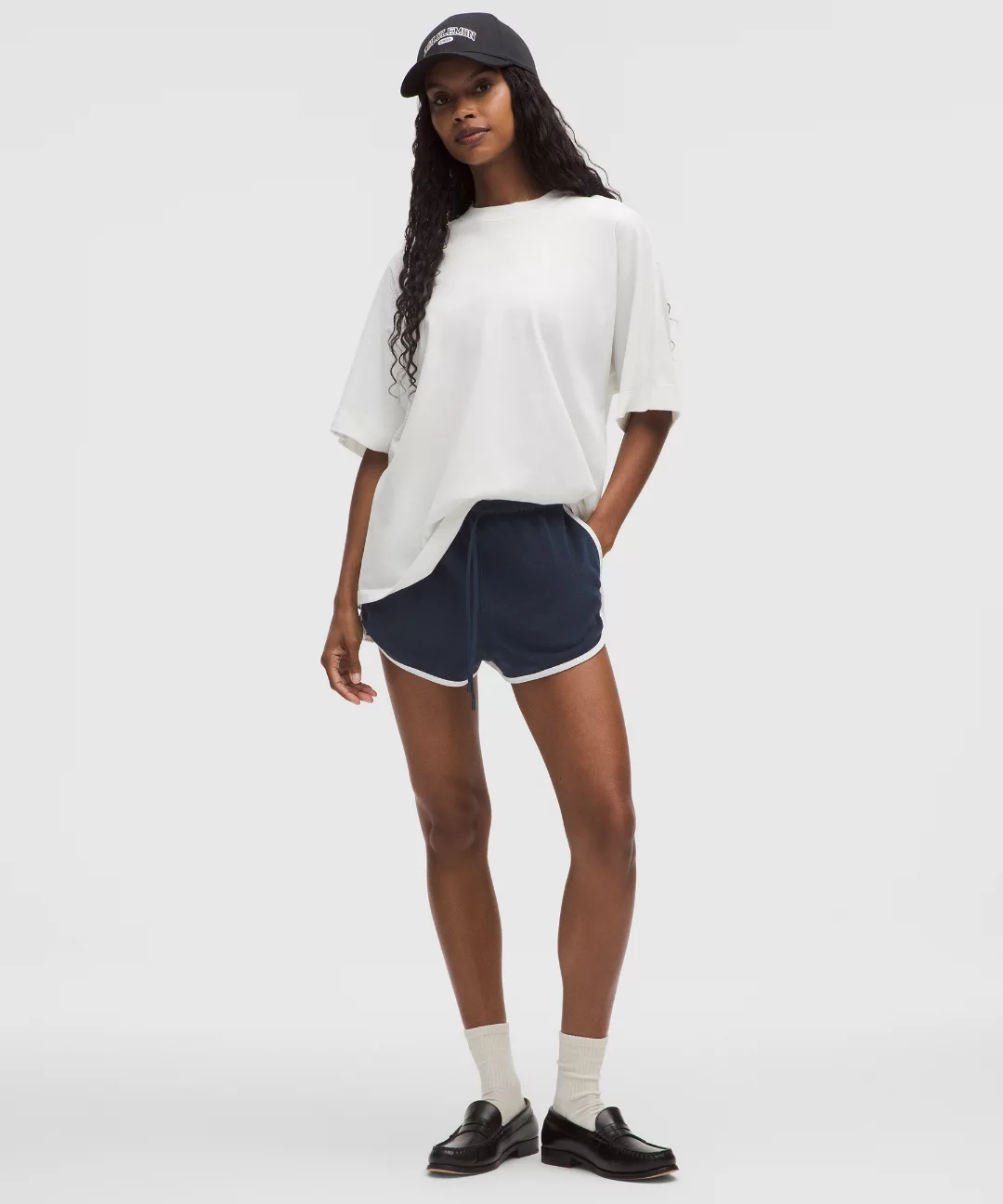Cotton Terry Slim-Fit High-Rise Short 2"