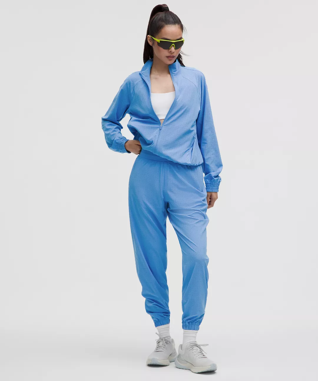 Adapted State Perforated High-Rise Jogger