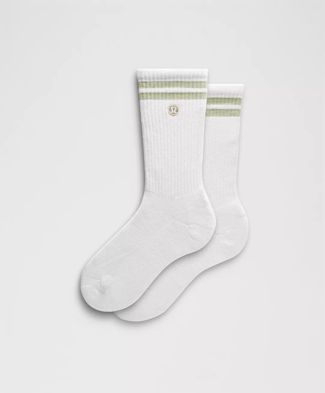 Unisex Daily Essential Crew Socks *Stripe