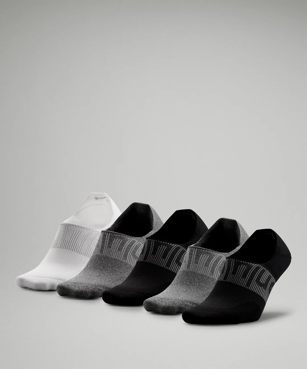 Men's Power Stride No-Show Socks with Active Grip *5 Pack