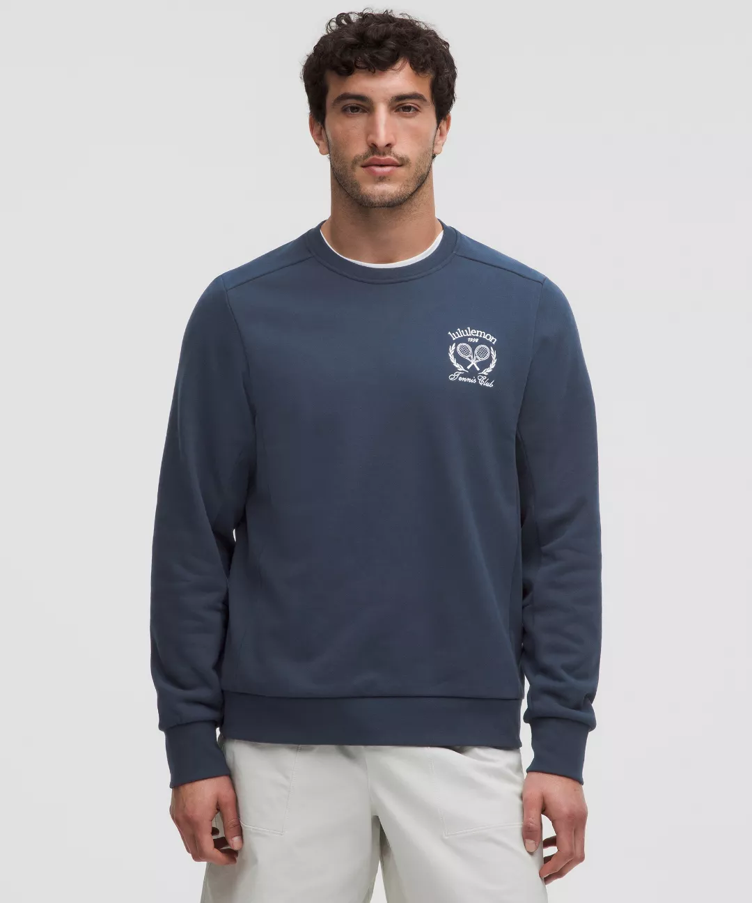 French Terry Classic-Fit Crewneck
