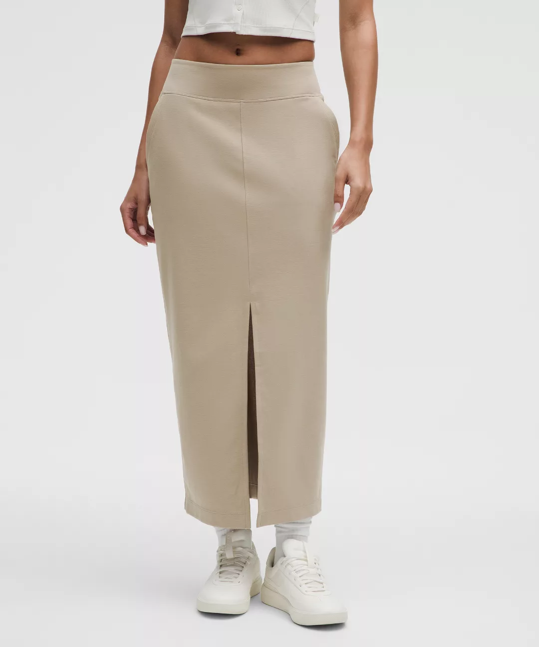 Pique Maxi Skirt