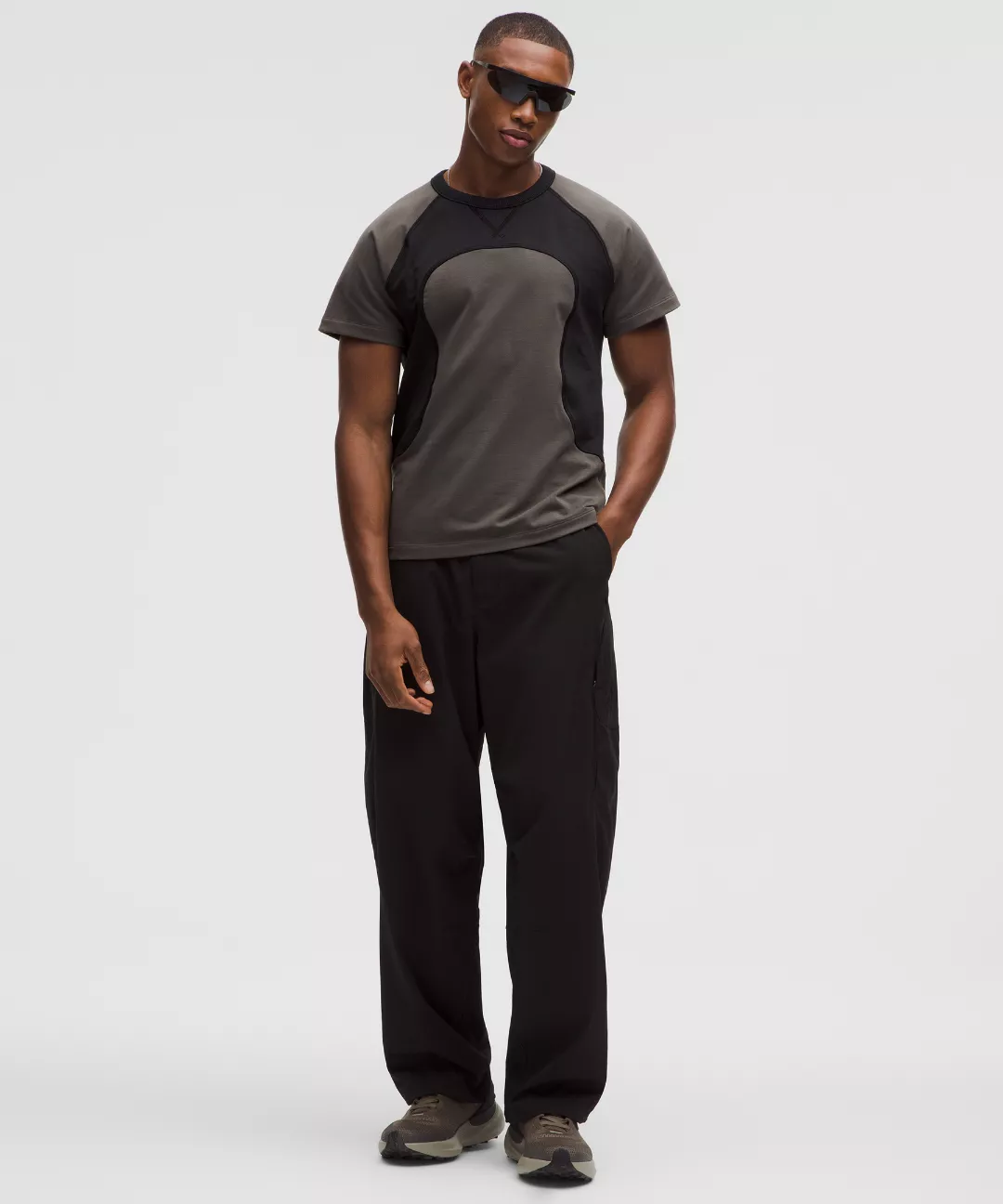 French Terry Tight-Fit T-Shirt *SLNSH Collection