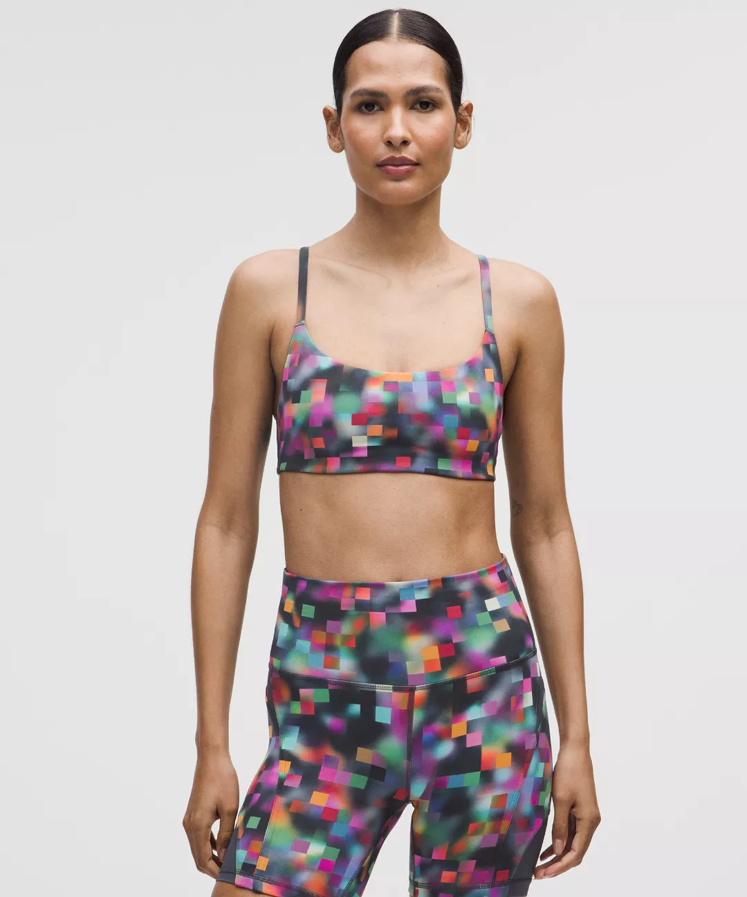 Wunder Train Strappy Racer Bra Light Support, A/B Cup *Pride