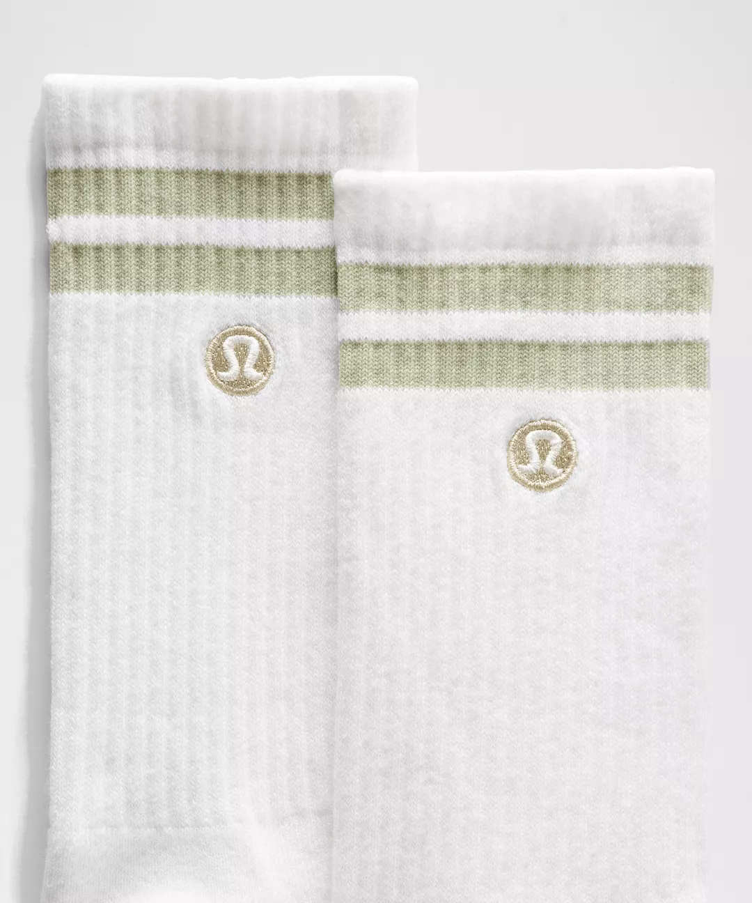 Unisex Daily Essential Crew Socks *Stripe