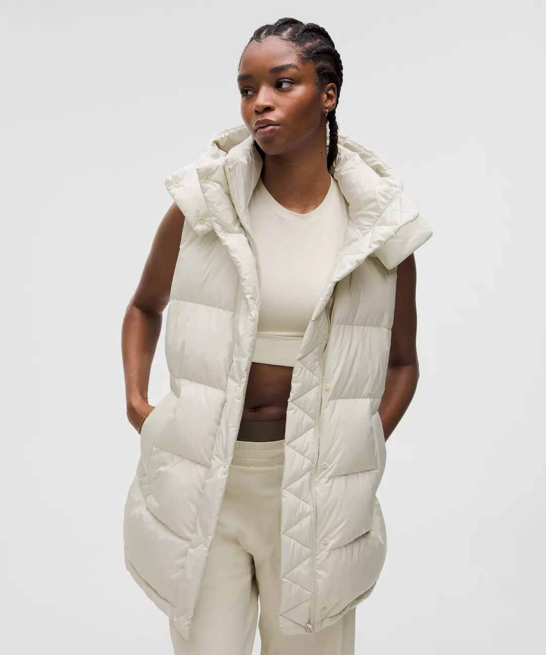 Wunder Puff 600-Down-Fill Mid-Length Vest
