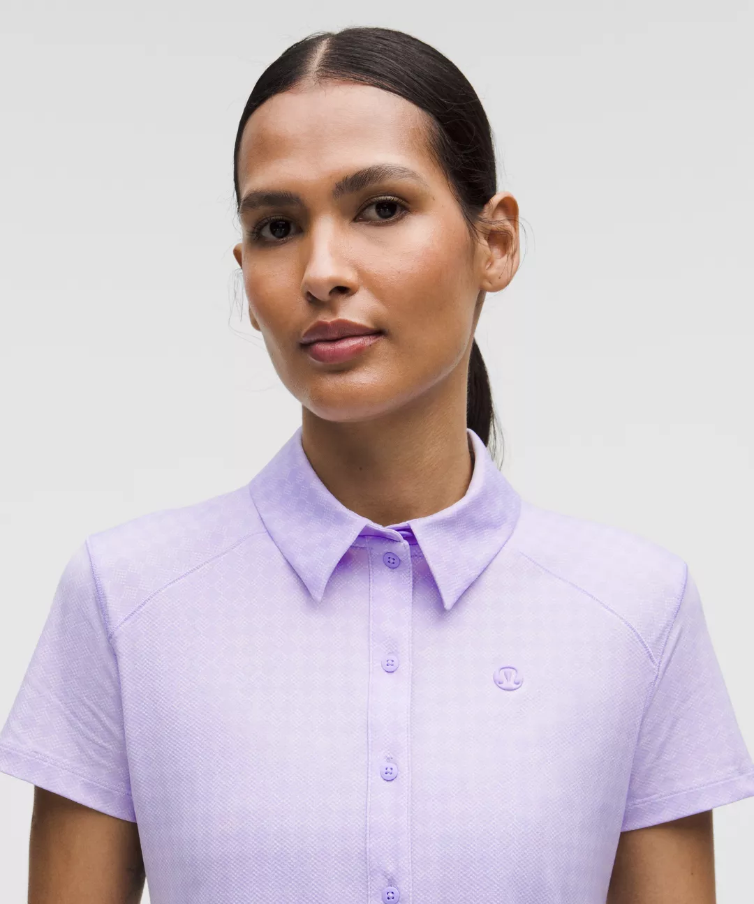 Quick-Dry Short-Sleeve Polo Shirt *Straight Hem