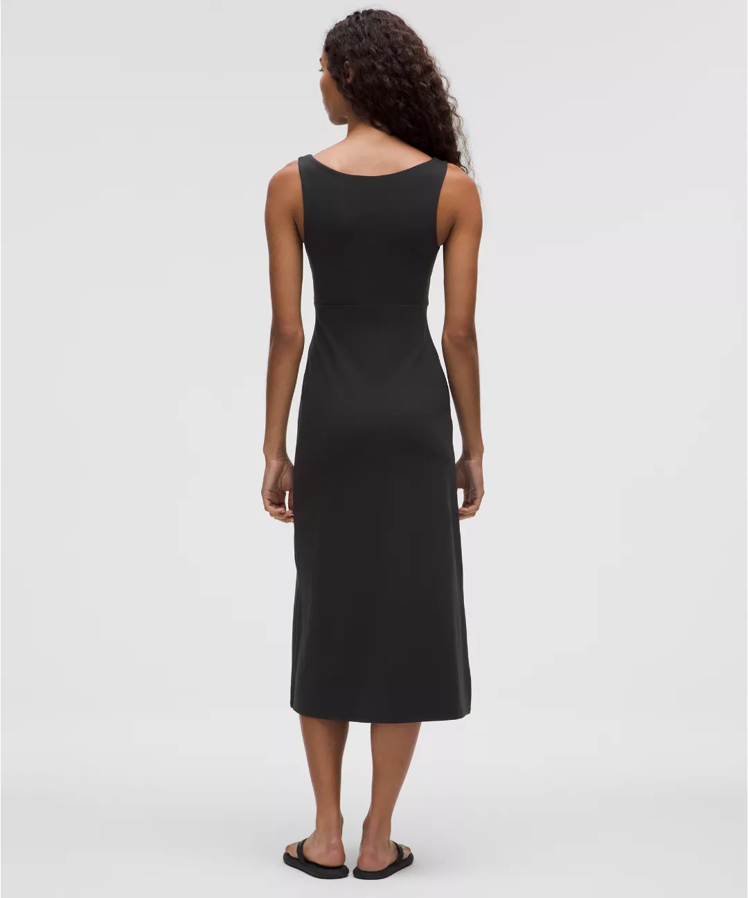 Nulu Twist-Front Midi Dress