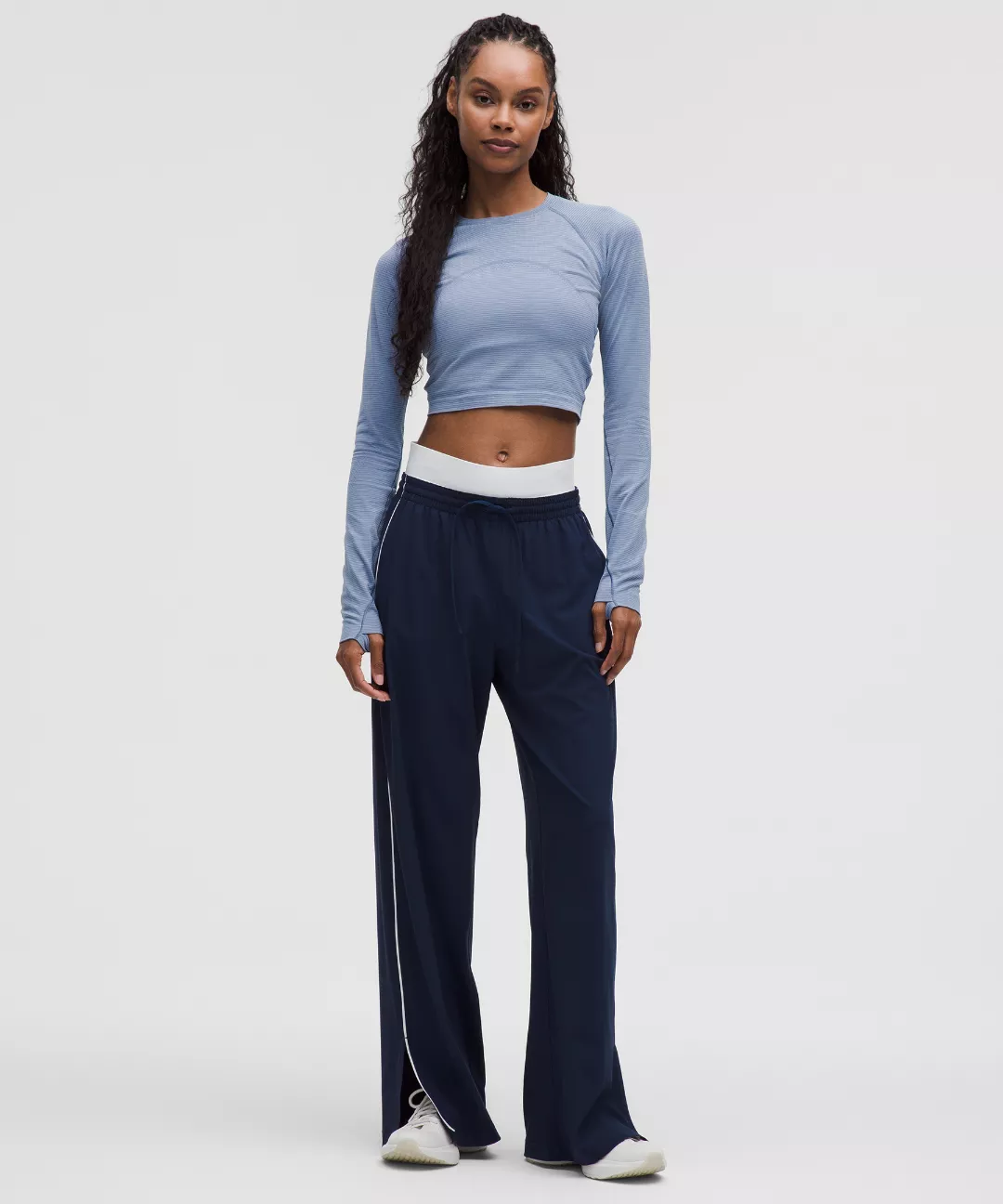 Swiftly Tech Cropped Long-Sleeve Shirt 2.0
