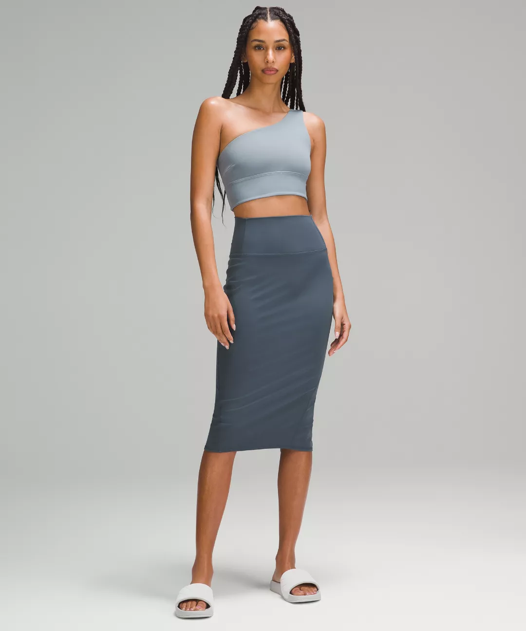 Nulu Slim-Fit High-Rise Skirt