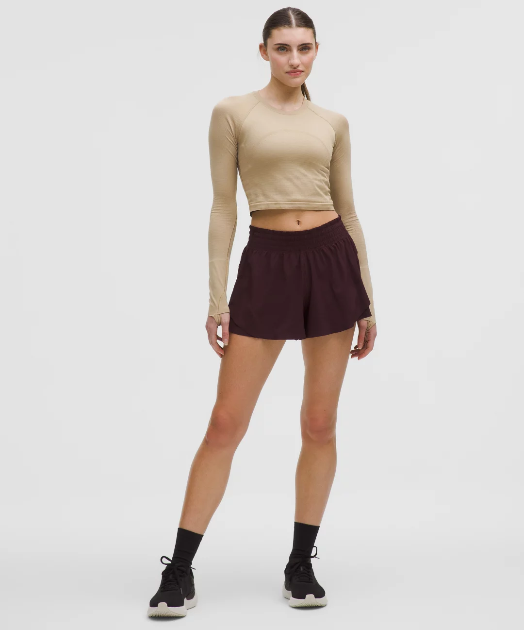 Swiftly Tech Cropped Long-Sleeve Shirt 2.0