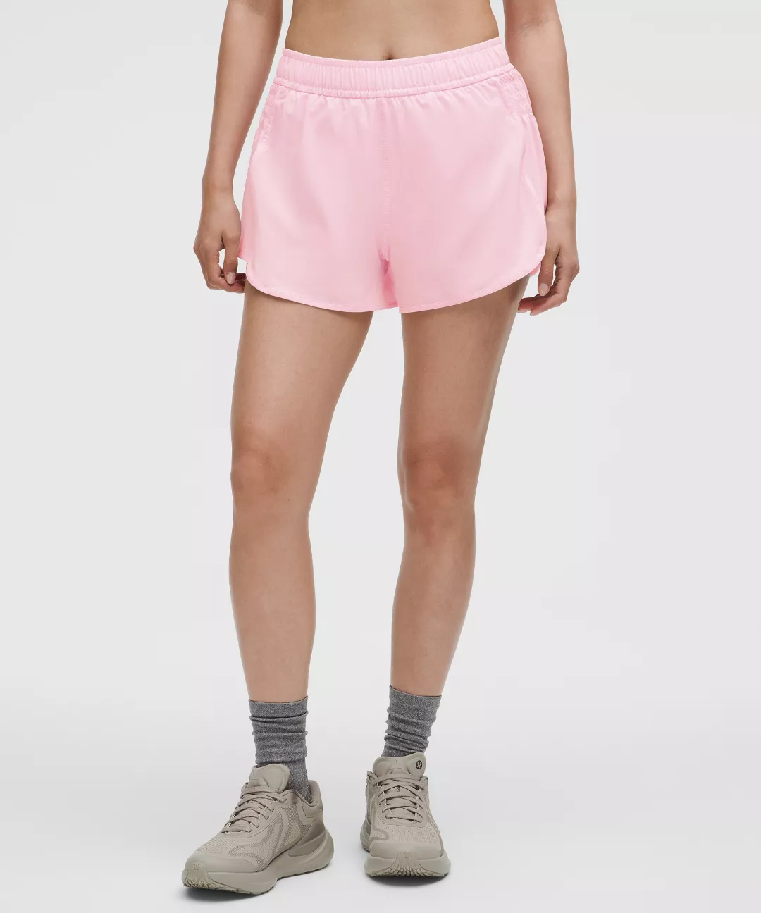 Ruched-Side High-Rise Short 3"