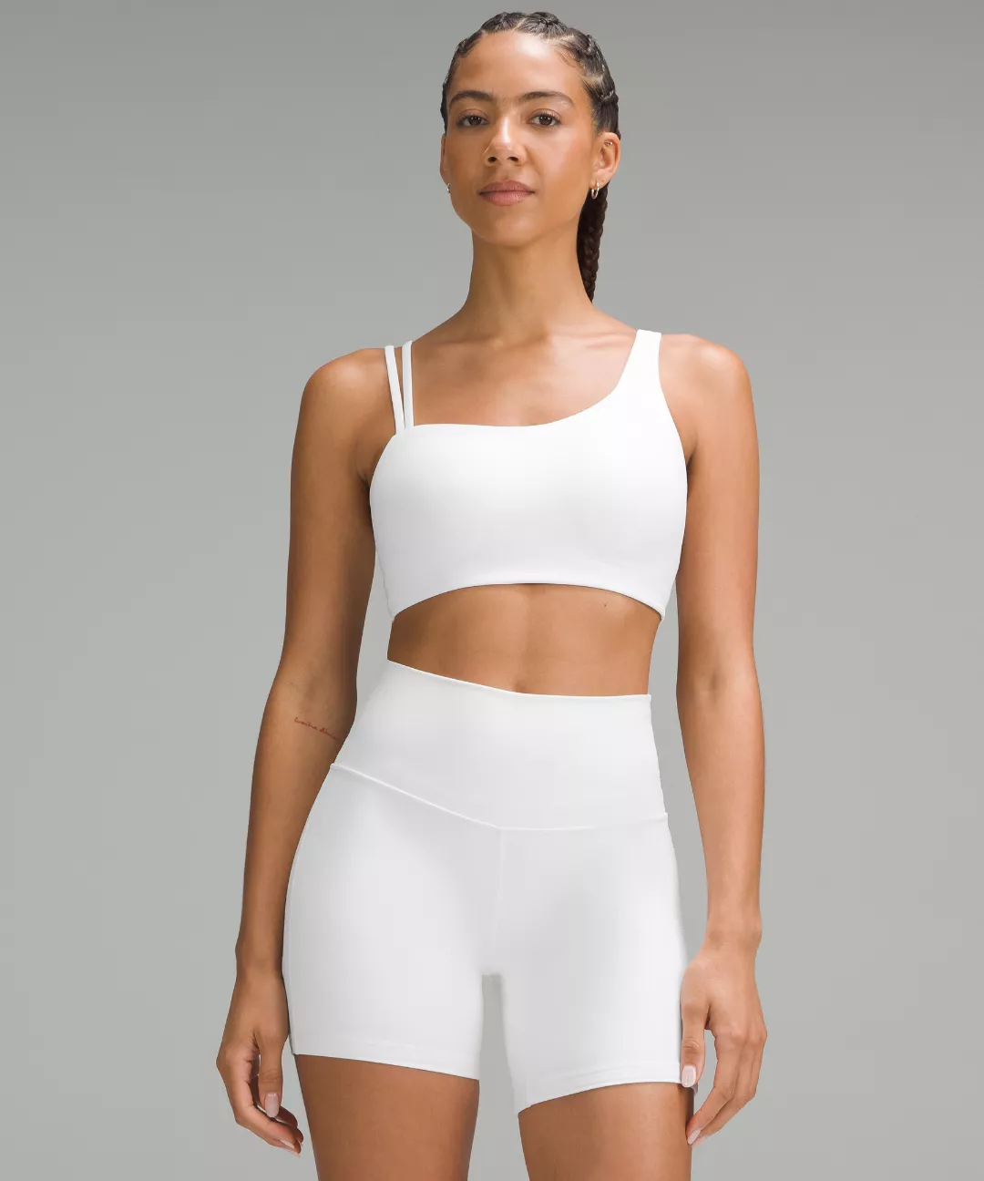 Soft Foam Cup Asymmetrical Bra *Light Support, D/DD Cup