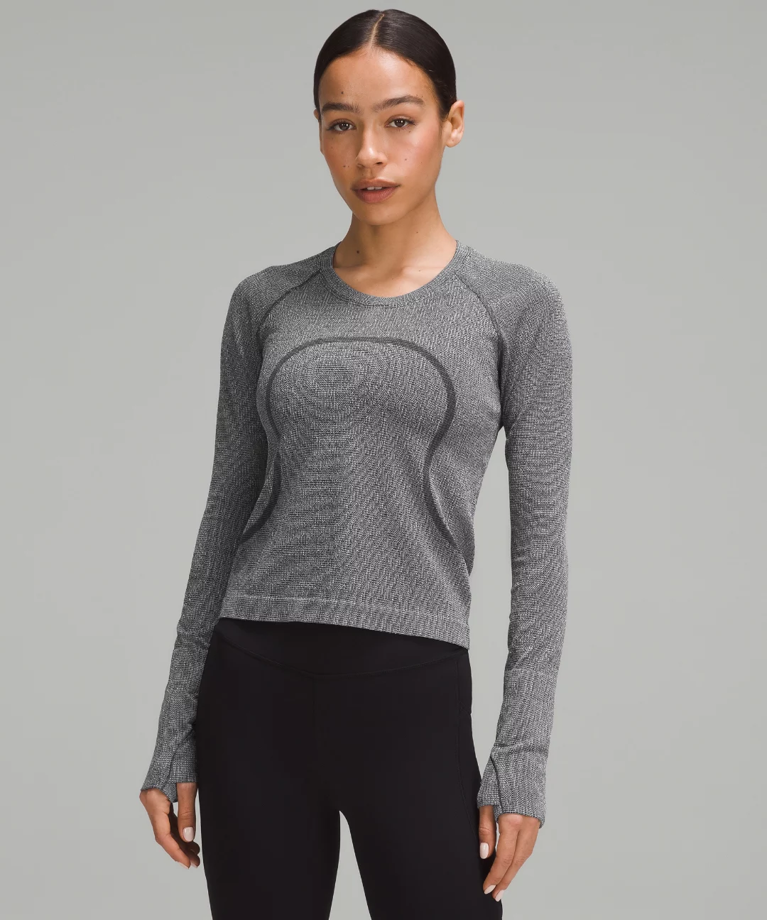 Swiftly Tech Long-Sleeve Shirt 2.0 Waist Length *Sparkle