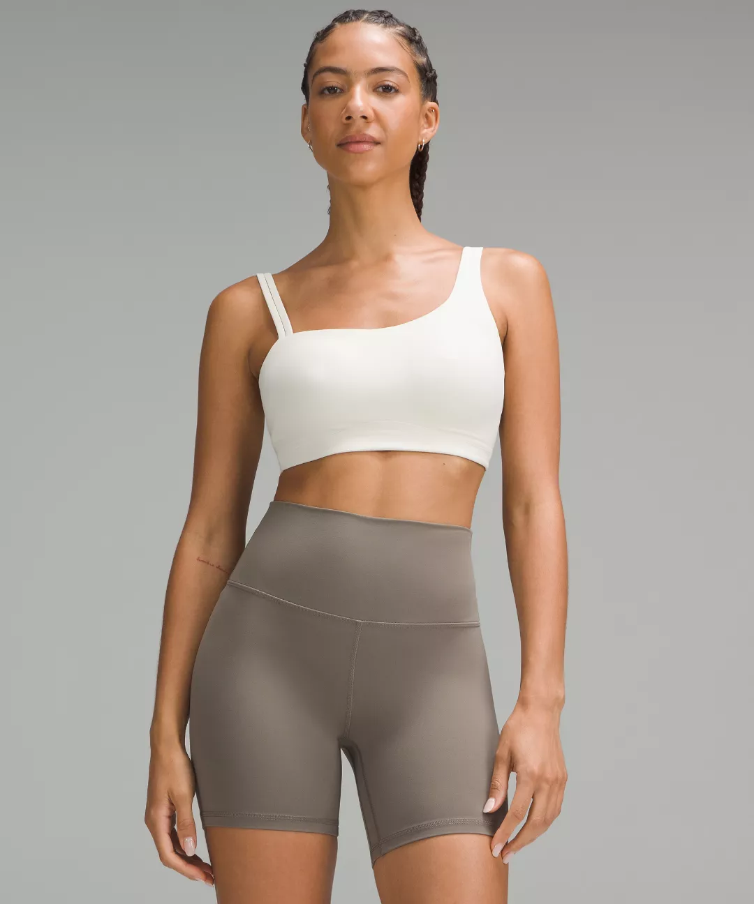 Soft Foam Cup Asymmetrical Bra *Light Support, D/DD Cup