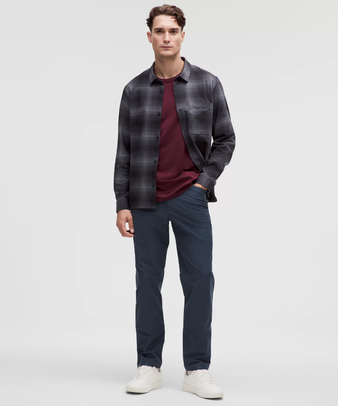 Brushed Woven Overshirt