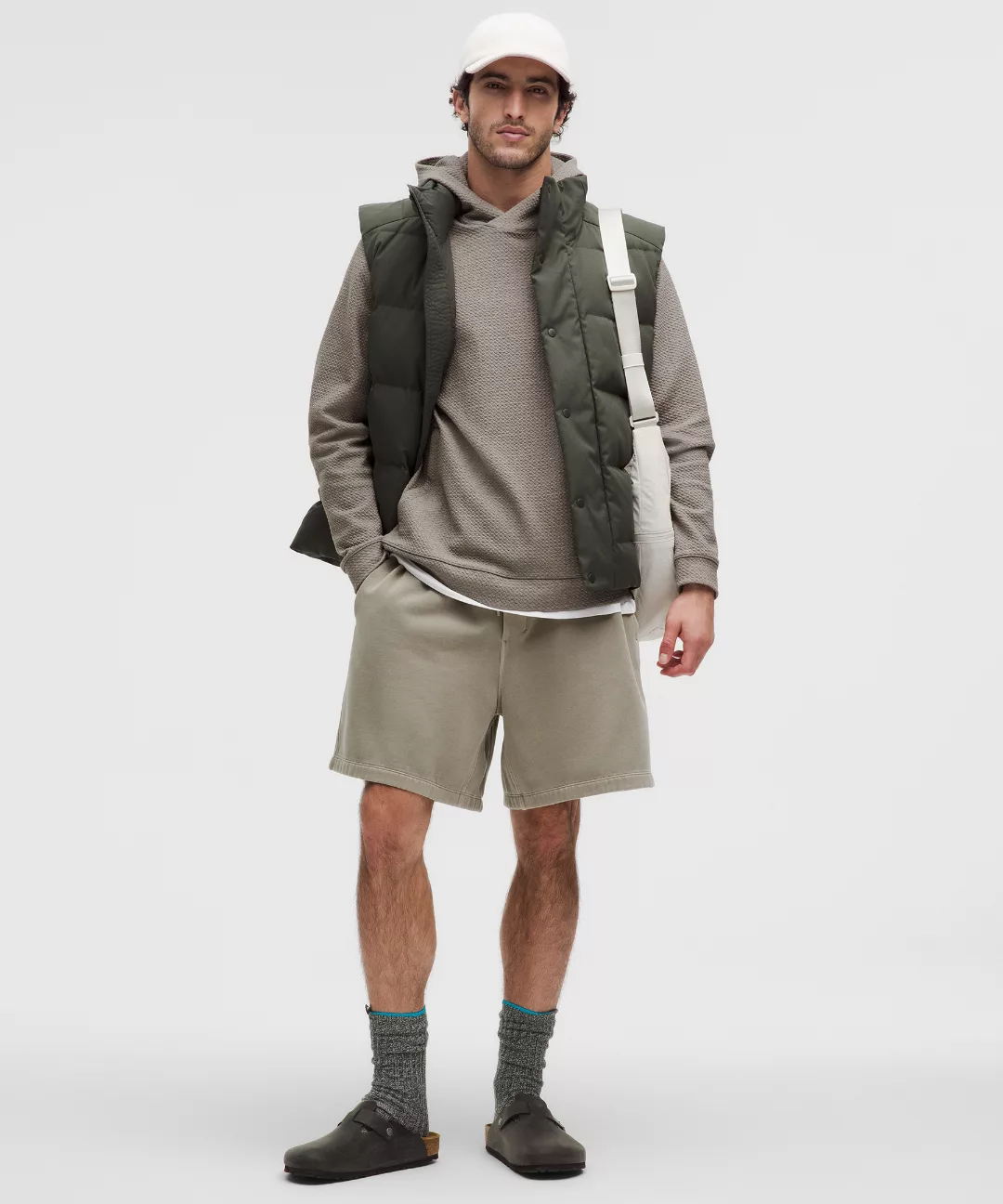 Textured Double-Knit Cotton Hoodie