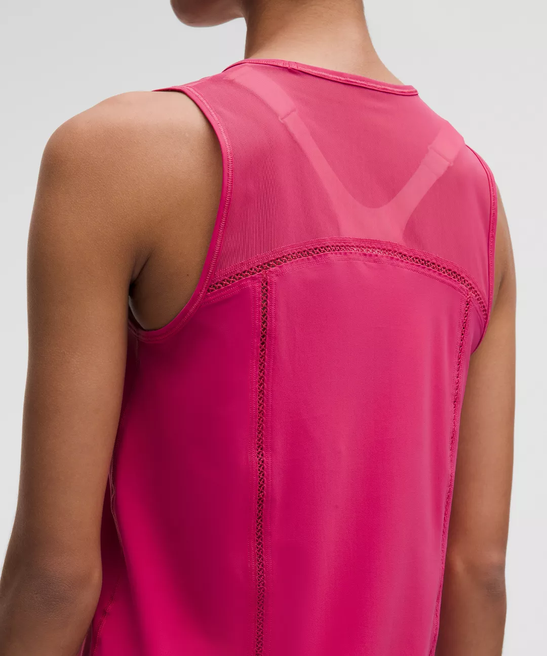 Sculpt Tank Top *Lace Trim