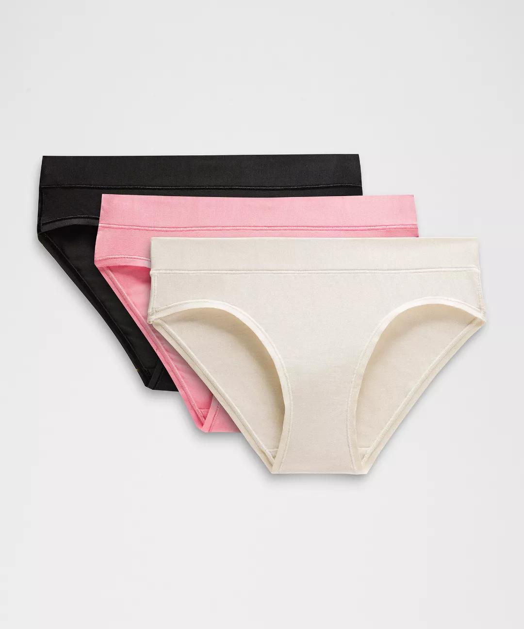 UnderEase Mid-Rise Bikini Underwear *3 Pack