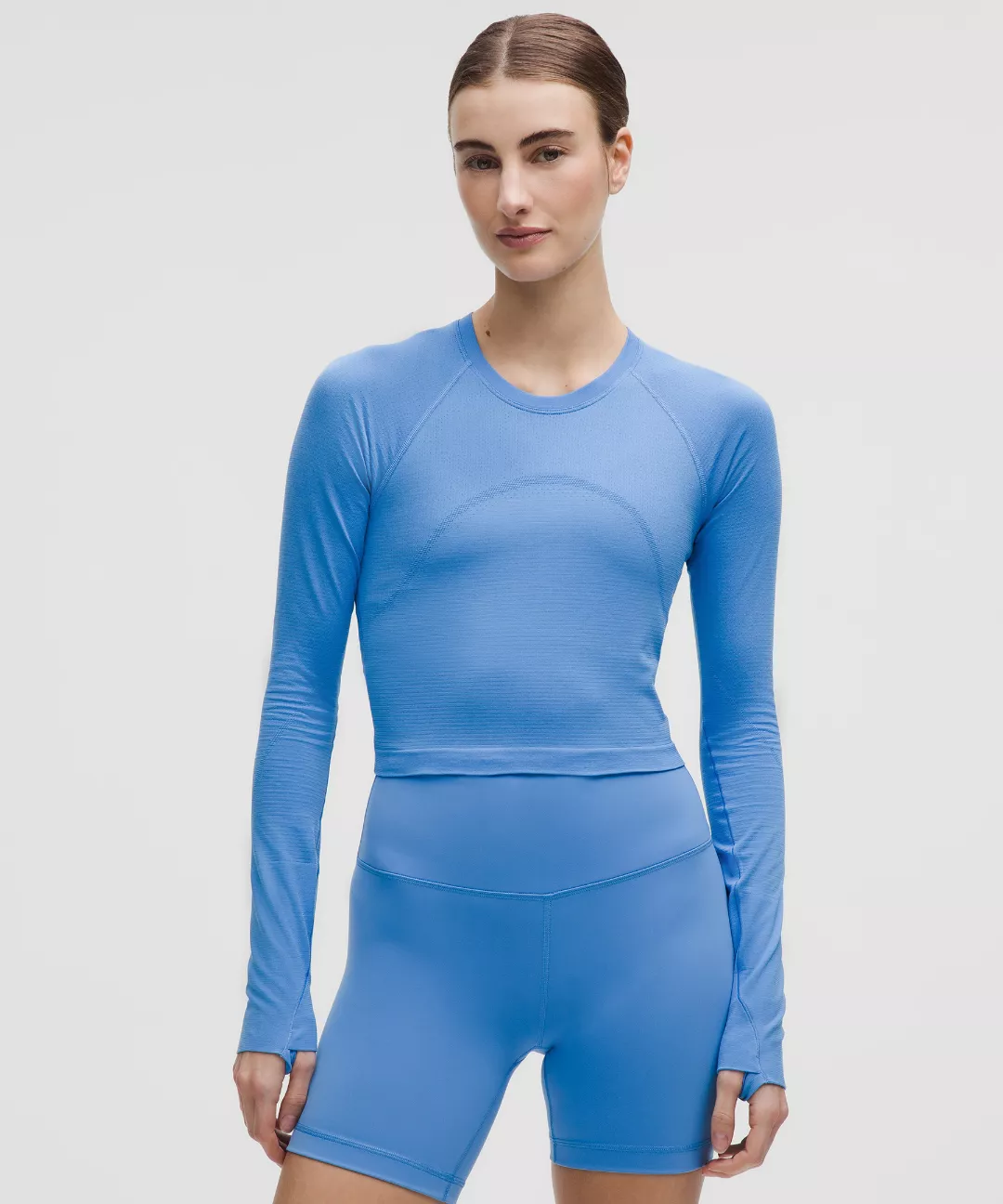 Swiftly Tech Cropped Long-Sleeve Shirt 2.0