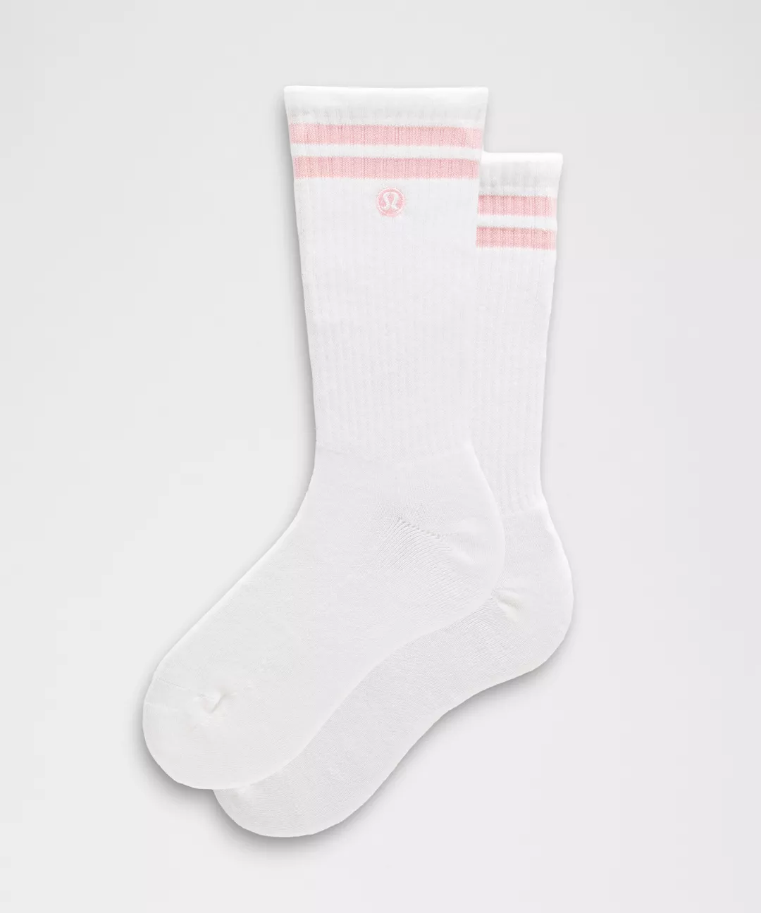 Unisex Daily Essential Crew Socks *Stripe