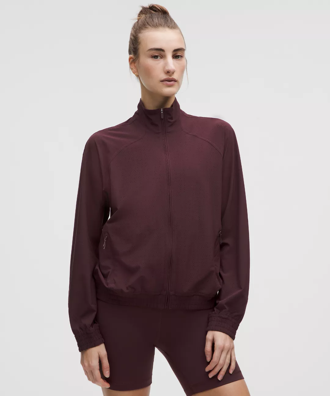 Adapted State Perforated Track Jacket