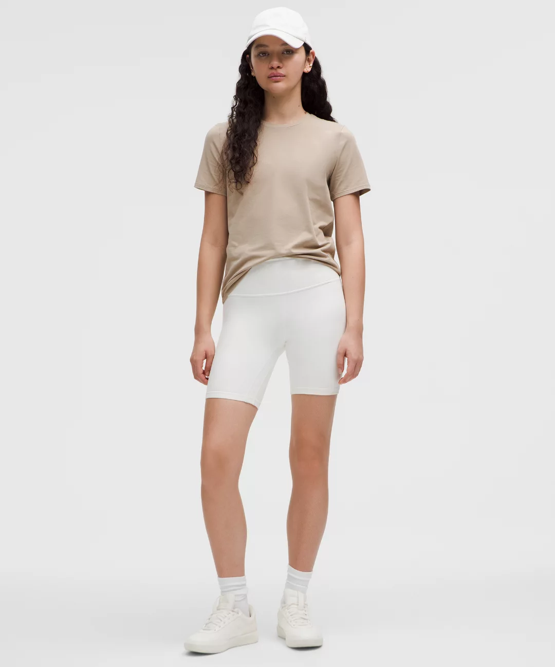 Organic Cotton Straight-Hem Crewneck T-Shirt