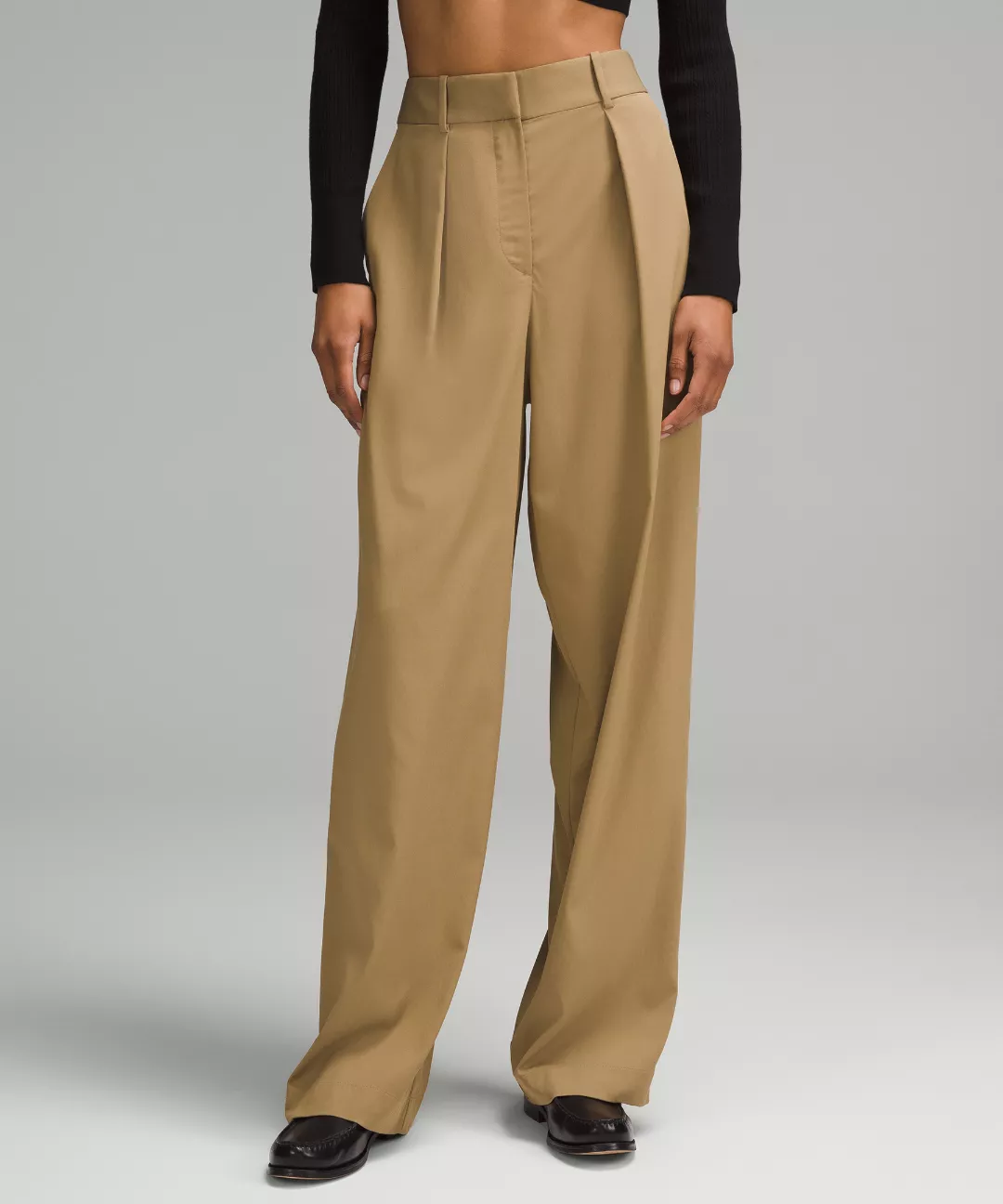 Pleat-Front High-Rise Trouser *Regular