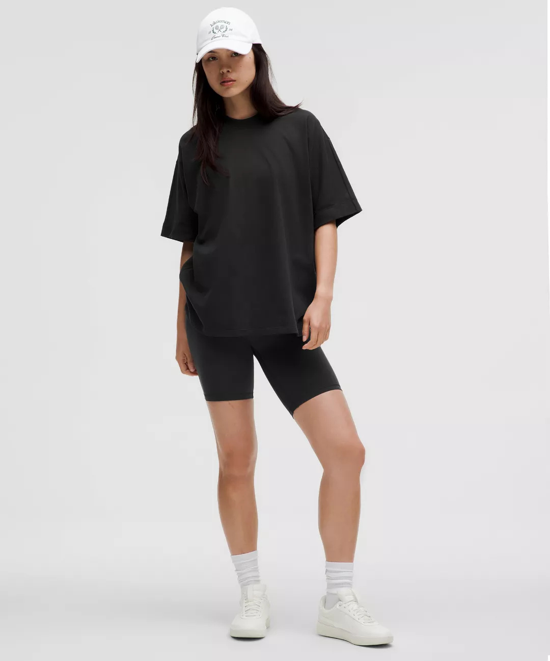 Cotton Jersey Oversized Short-Sleeve Shirt