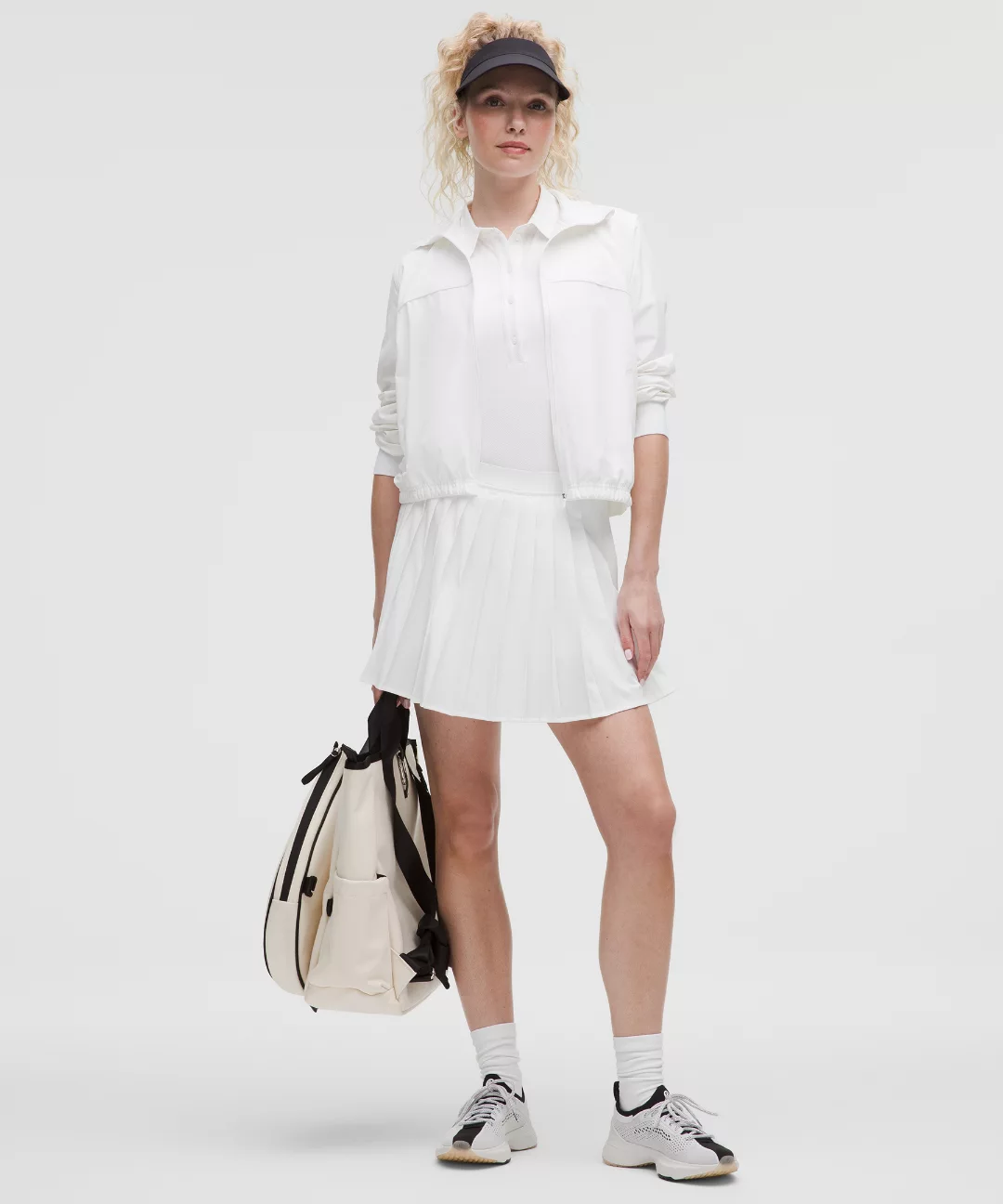 High-Rise Pleated Tennis Skirt *Long