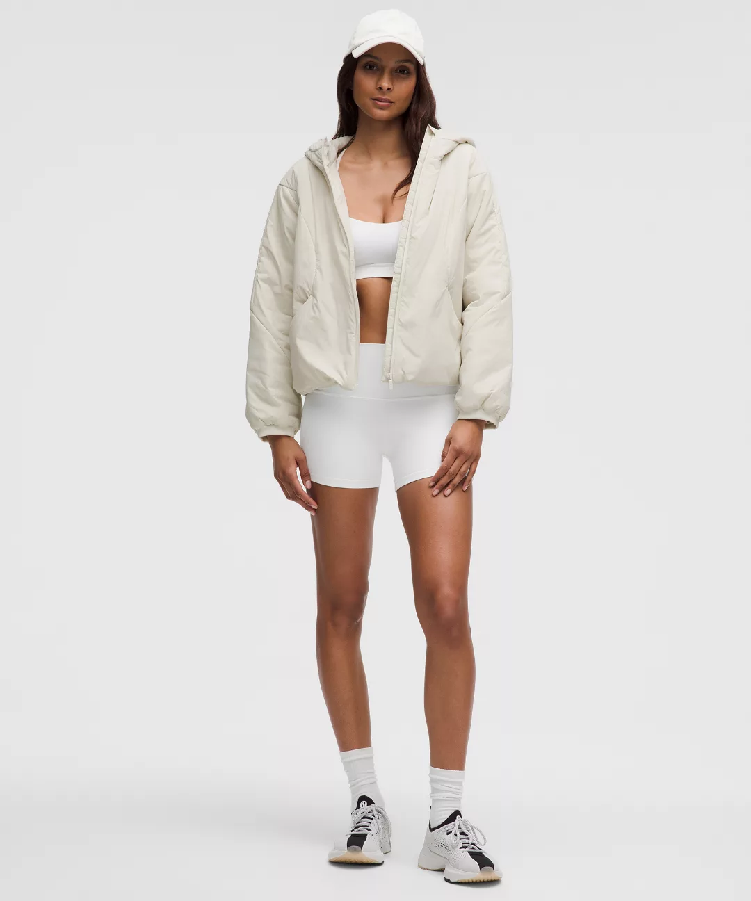 Water-Resistant Insulated Hooded Jacket