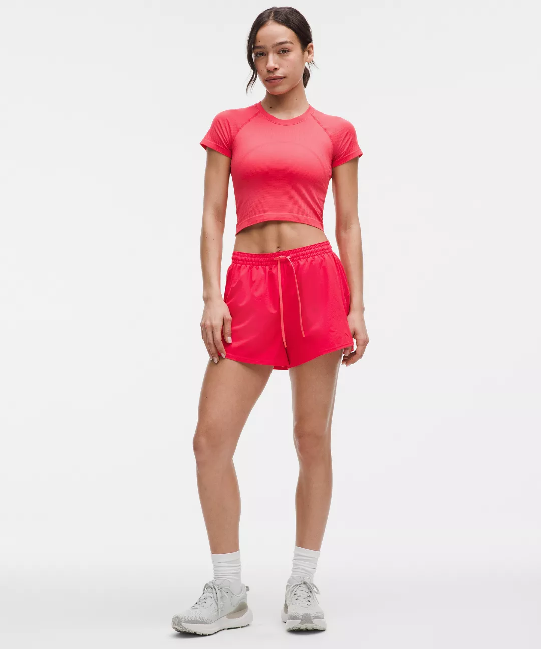 Swiftly Tech Cropped Short-Sleeve Shirt 2.0